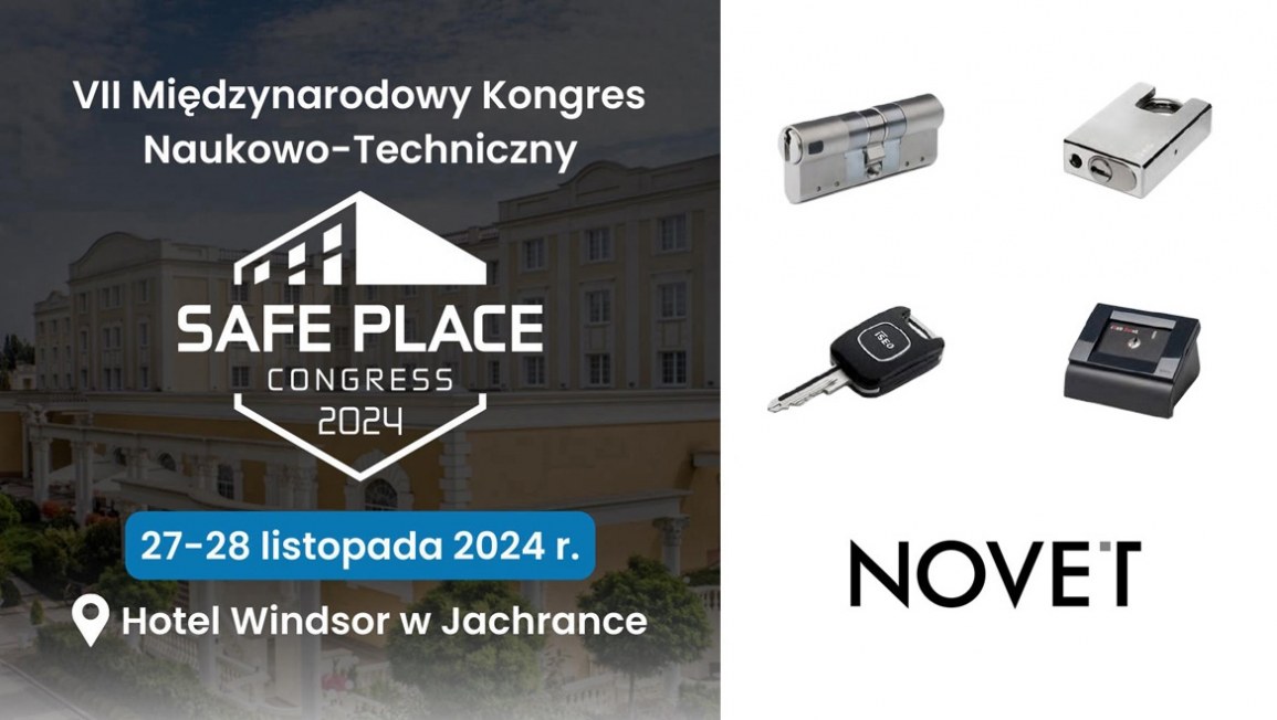 NOVET na kongresie Safe Place 2024